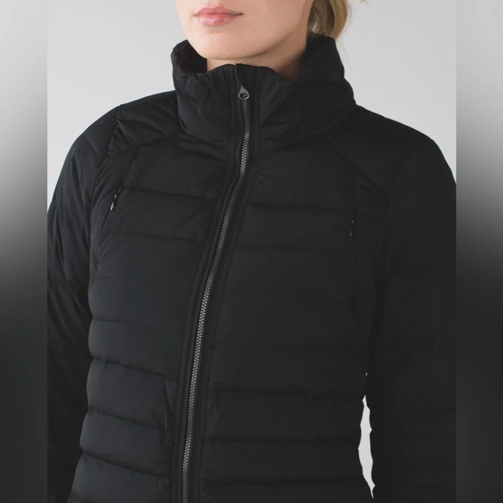 Lululemon Fluffed Up Jacket  Black EUC - Picture 3 of 12